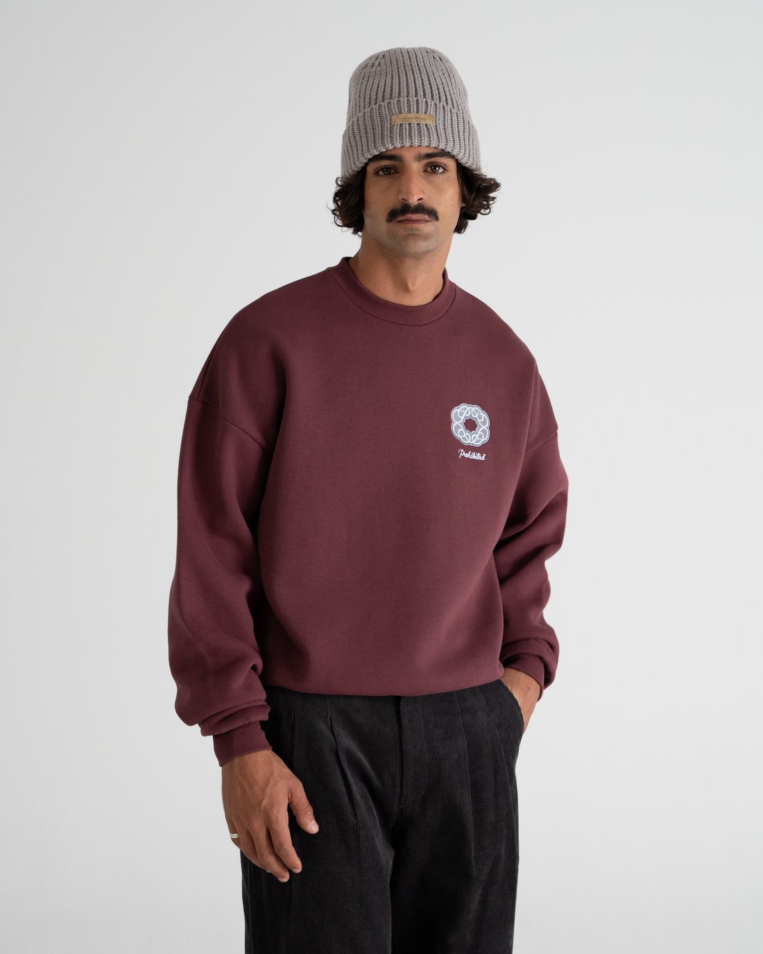 Legacy Crew Neck Berry