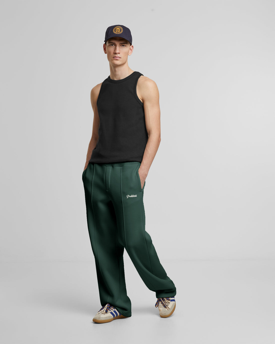 Loose Sweatpants British Racing Green