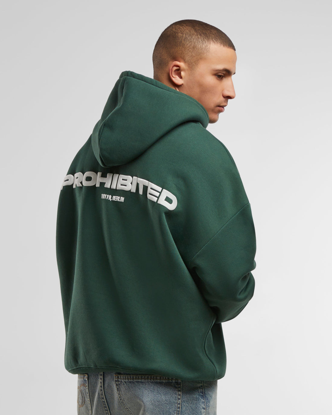10119 Hoodie British Racing Green