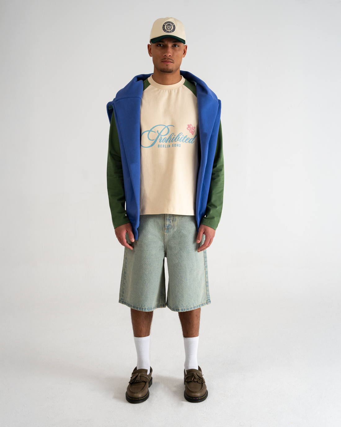 SoHo Jorts Bright Sky