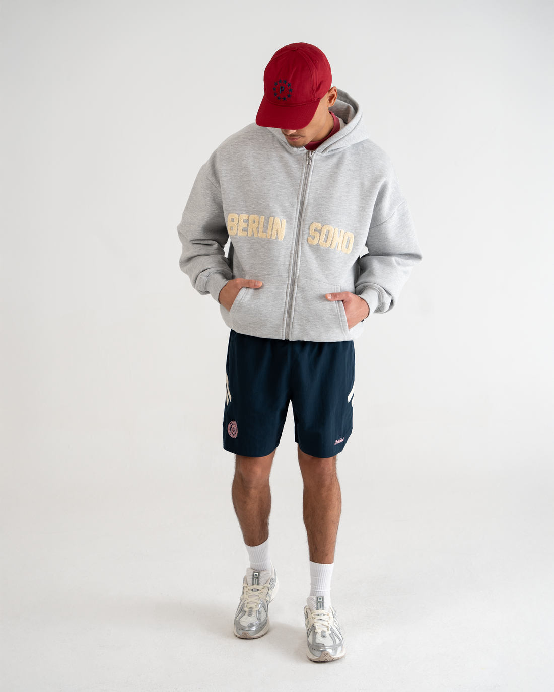 PBFC Shorts Metal Navy