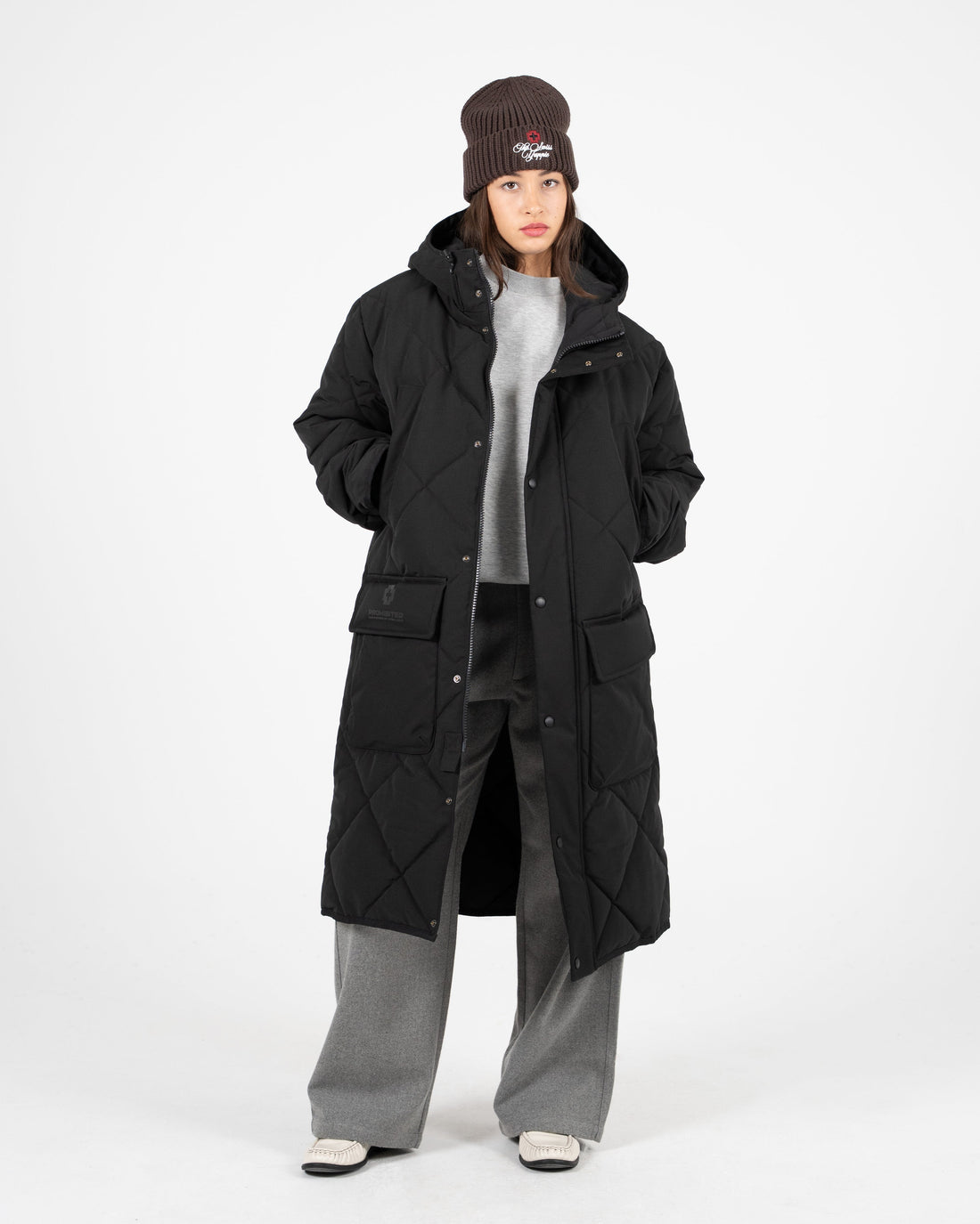 PROHIBITED X STRELLSON: The Swiss Yuppie Winter Parka Black