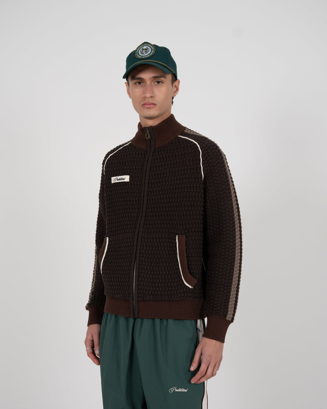 Trail Braking Trackjacket Brown